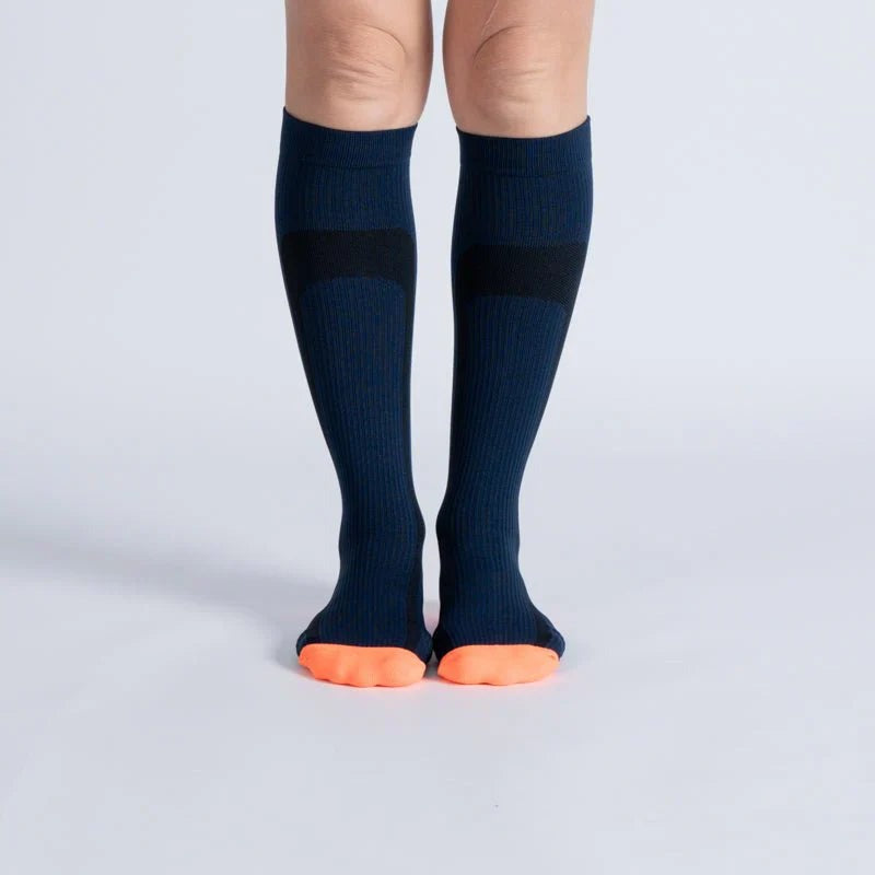 OrthoFlow™ Compression Socks - Blue Orange