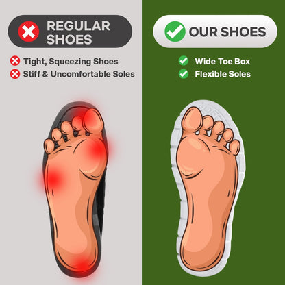 OrthoActive™ - All-Day Comfort & Pain-Free Men's Orthopedic Shoes