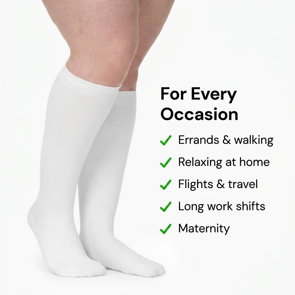 OrthoFlow™ Compression Socks - Purple
