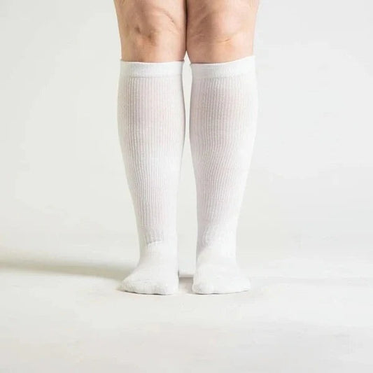Classic Compression Socks - White