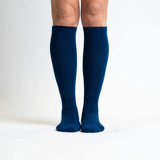 Classic Compression Socks - Navy Blue