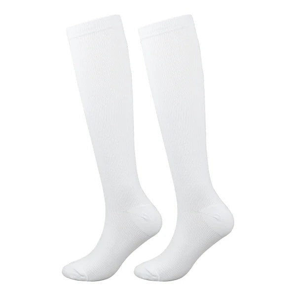 Classic Compression Socks - White