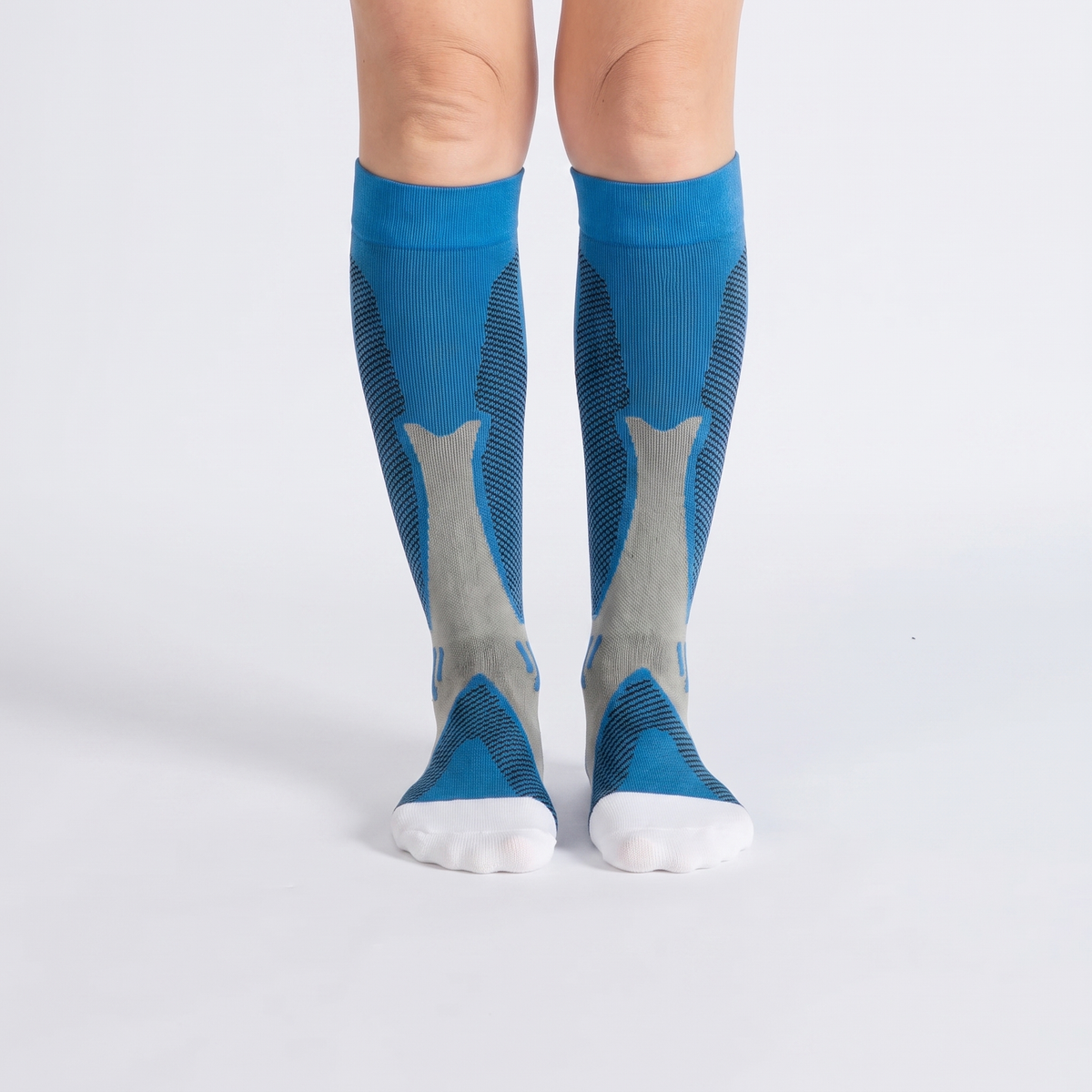 OrthoFlow™ Compression Socks - Royal Pink