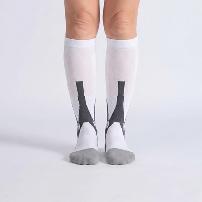 OrthoFlow™ Compression Socks - Royal Pink