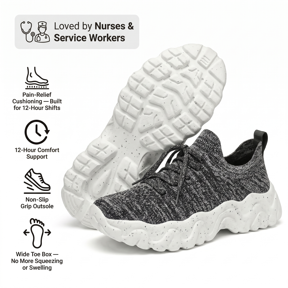 Healthy and Supportive Walking Shoes