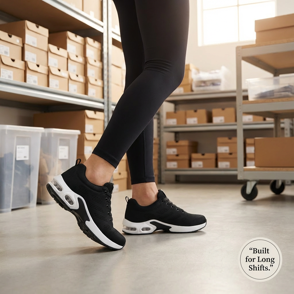Orthora™ Pro – 12-Hour Shift Shoes for Heel & Plantar Fasciitis Relief (Unisex)